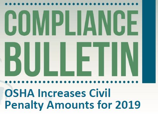 OSHA Penalties Newsletter Bulletin